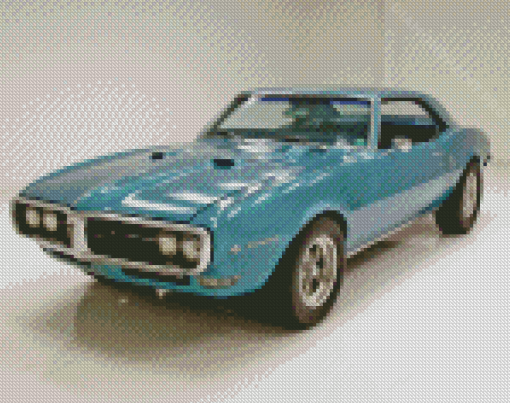 1968 Firebird Car Diamond Painting