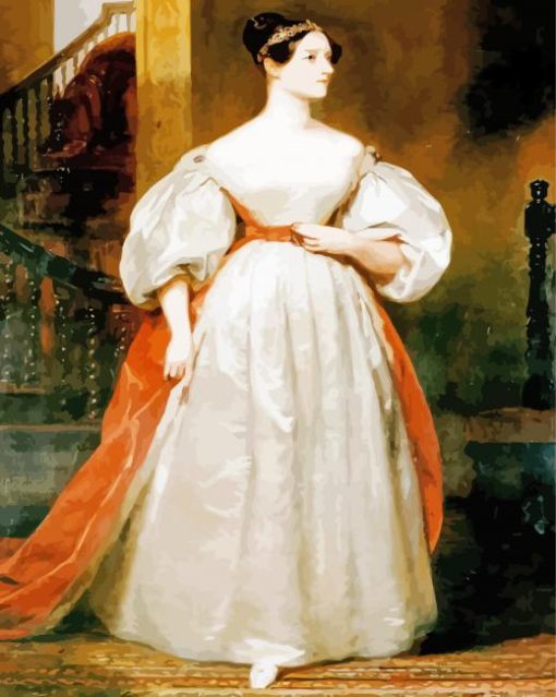 Ada Lovelace Mathematician Diamond Painting