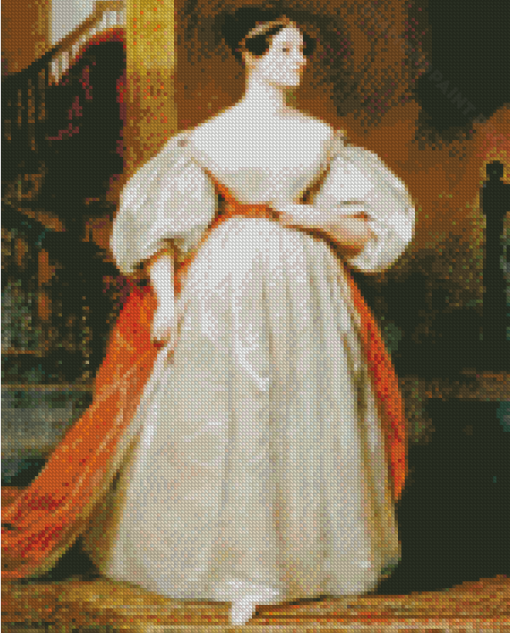 Ada Lovelace Mathematician Diamond Painting