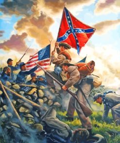 American Civil War Diamond Painting
