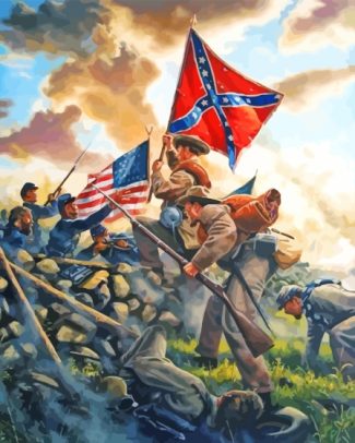 American Civil War Diamond Painting