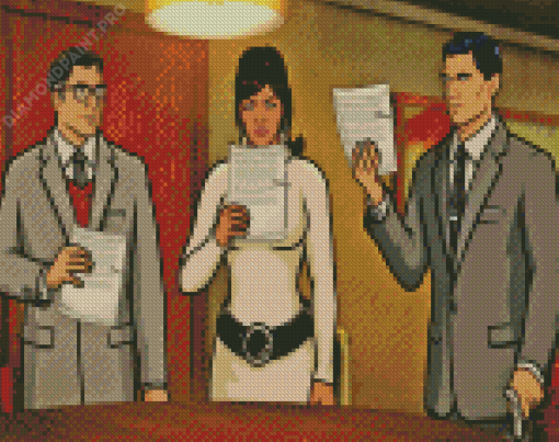 Archer Characters Diamond Painting