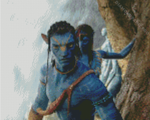 Avatar Jake Sully Diamond Painting