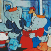 Babar Family Diamond Painting