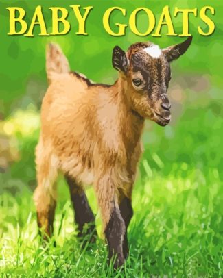 Baby Goat Poster Diamond Painting