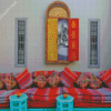 Beautiful Moroccan Living Room Diamond Painting
