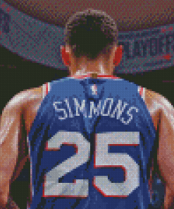 Ben Simmons Philadelphia 76ers Diamond Painting