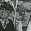 Black And White Some Like It Hot Characters Diamond Painting