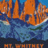 California Mountain Whitney Poster Diamond Painting
