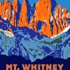 California Mountain Whitney Poster Diamond Painting