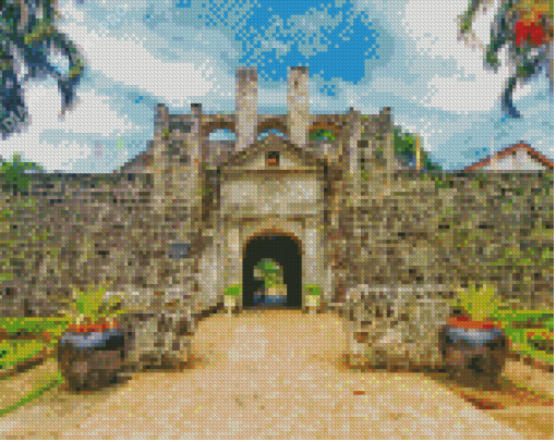 Cebu Fort San Pedro Diamond Painting