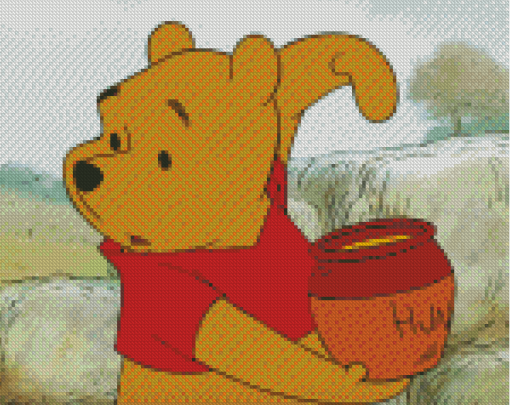 Classic Winnie The Pooh Diamond Painting