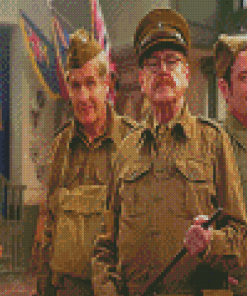 Dads Army Characters Diamond Painting