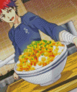 Food Wars Anime Diamond Painting