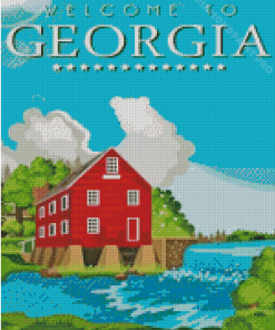 Georgia Poster Diamond Painting
