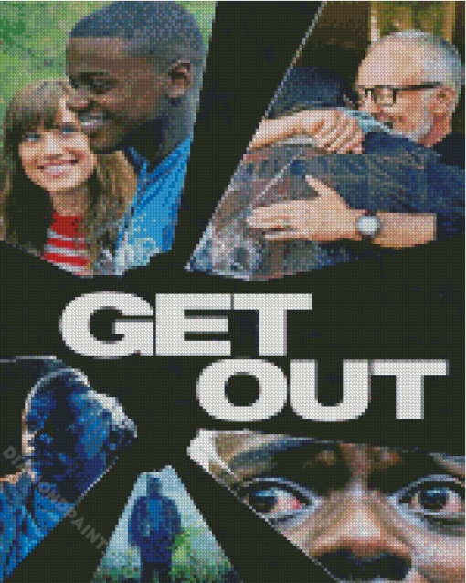 Get Out Poster Diamond Painting