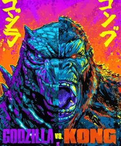 Godzilla Vs King Kong Diamond Painting