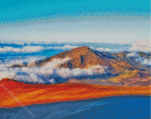 Haleakalā National Park Landscape Diamond Painting
