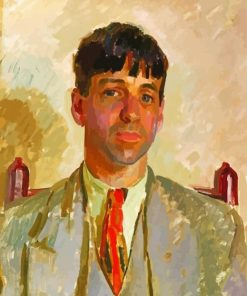 Henry Lamb Sir By Stanley Spencer Diamond Painting