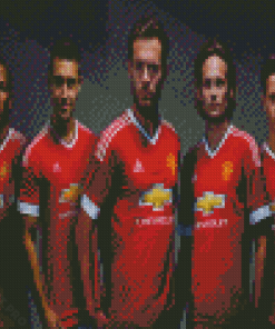 Manchester United F.C Players Diamond Painting