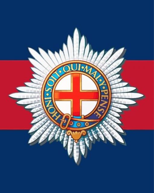 Military Coldstream Guards Logo Diamond Painting