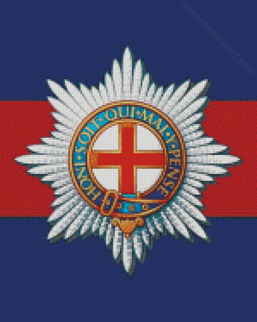 Military Coldstream Guards Logo Diamond Painting