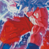 Mui Goku Dragon Ball Z Anime Diamond Painting