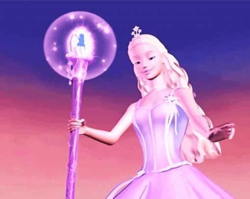 Princess Barbie And The Magic Of Pegasus Diamond Painting