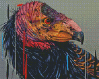 The Andean Condor Bird Diamond Painting