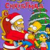 The Simpsons Christmas Poster Diamond Painting