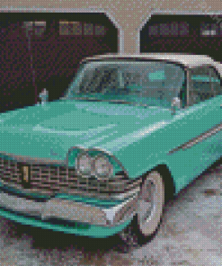 Turquoise Plymouth Belvedere Diamond Painting