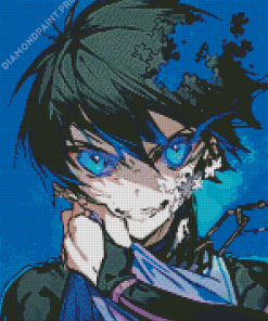 Yoichi Isagi Blue Lock Anime Character Diamond Painting