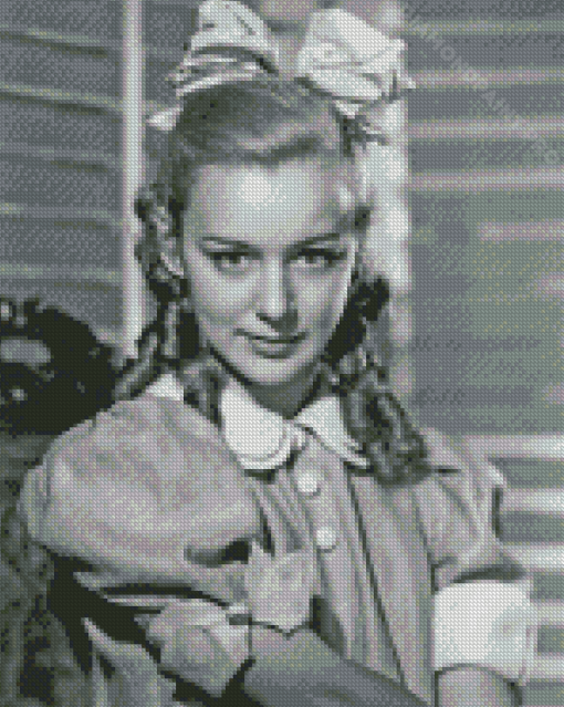 Young Actress Anne Shirley Diamond Painting