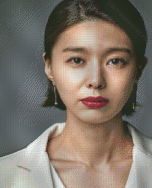 Actress Park Min Jung Diamond Painting