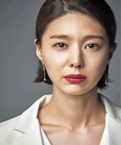 Actress Park Min Jung Diamond Painting