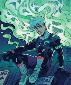 Aesthetic Danny Phantom Diamond Painting