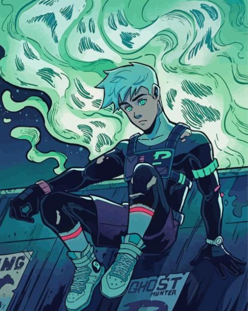 Aesthetic Danny Phantom Diamond Painting