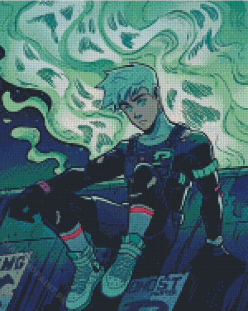 Aesthetic Danny Phantom Diamond Painting