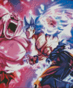 Aesthetic Goku Vs Jiren Diamond Painting