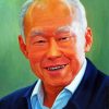 Aesthetic Lee Kuan Yew Diamond Painting