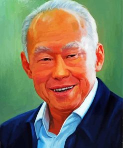 Aesthetic Lee Kuan Yew Diamond Painting