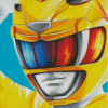 Aesthetic Yellow Ranger Diamond Painting