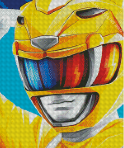 Aesthetic Yellow Ranger Diamond Painting