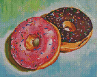 Cute Donut Diamond Painting