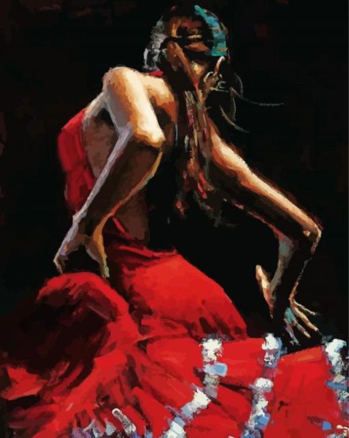 Dancer By Fabian Perez Diamond Painting