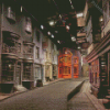 Diagon Alley Harry Potter Diamond Painting