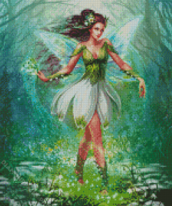 Flower Fairy Diamond Painting