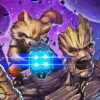 Guardians Of Galaxy Rocket And Groot Diamond Painting