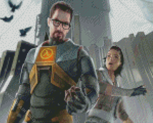 Half Life Diamond Painting