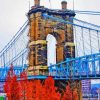 John A Roebling Suspension Bridge Diamond Painting